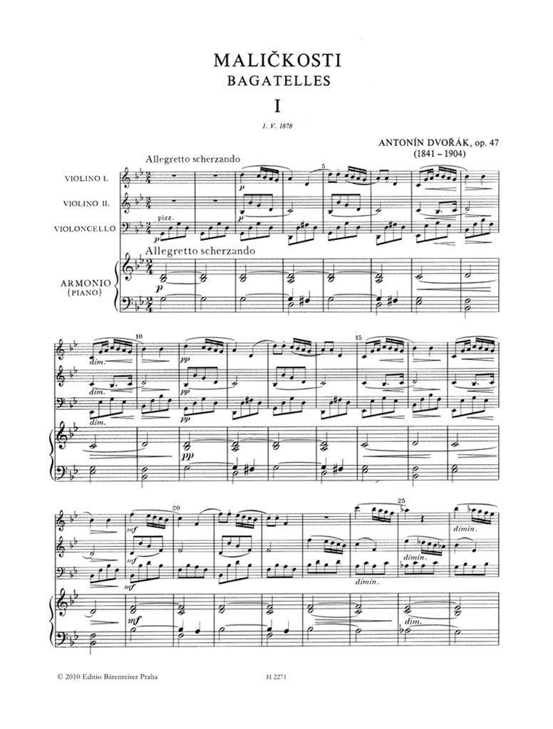 Malickosti (Bagatelles) op. 47